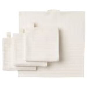 IKEA VÅGSJÖN White Washcloth 4 Pack for Practical Everyday Luxury